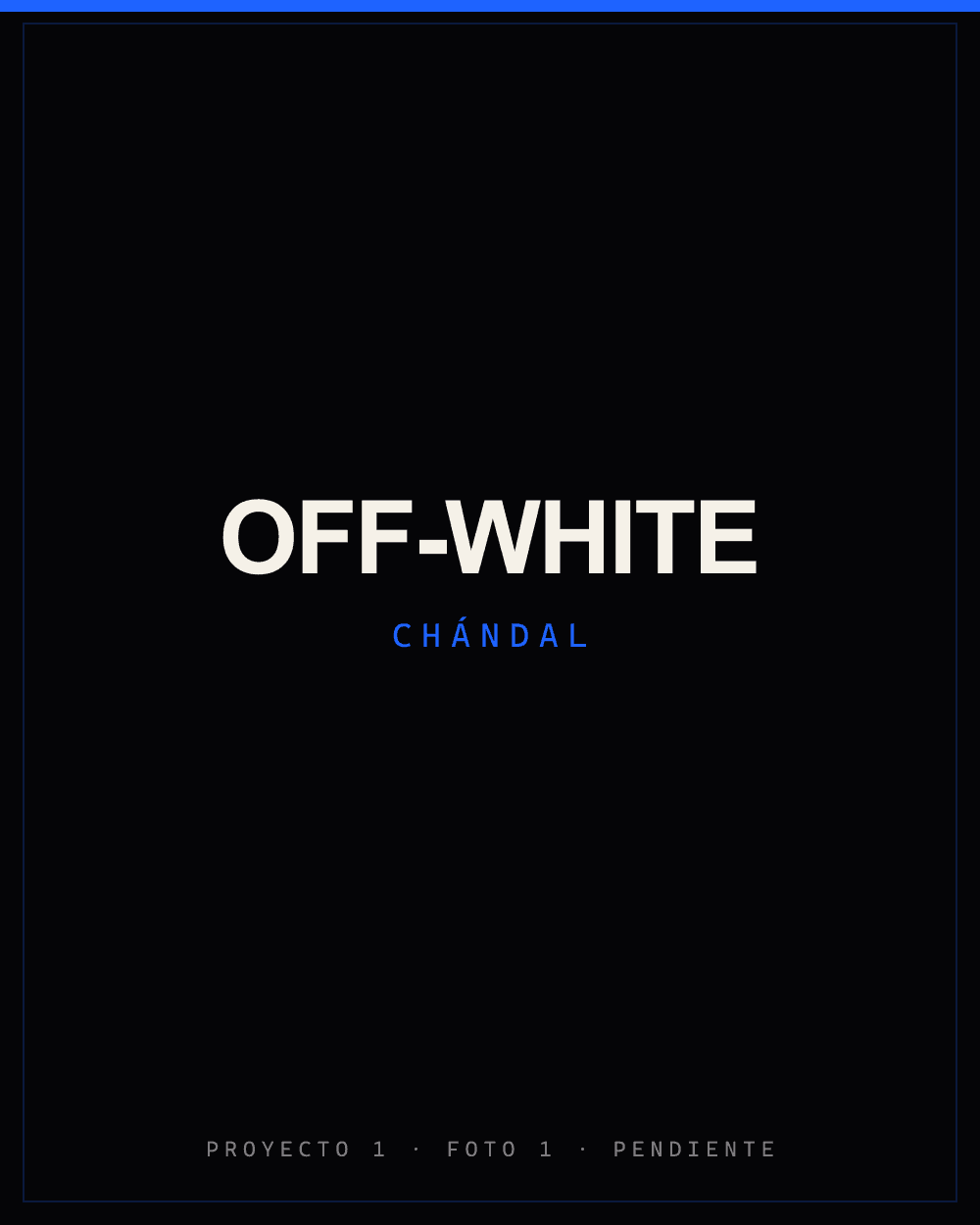 OFF-WHITE / DIAG TRACKSUIT